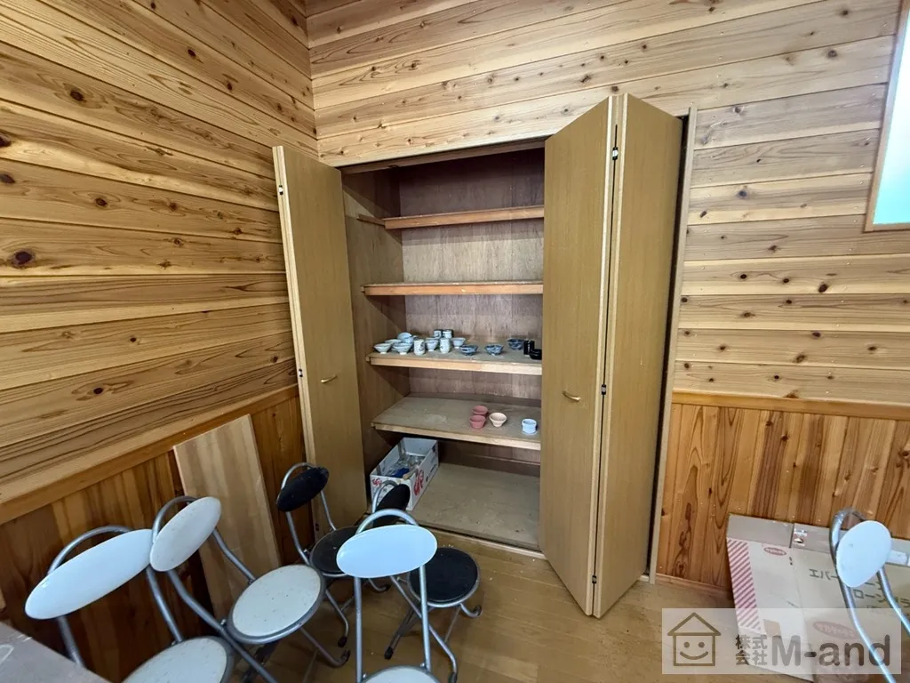 陶芸部屋・収納