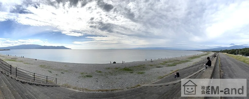 千本浜海岸（パノラマ）